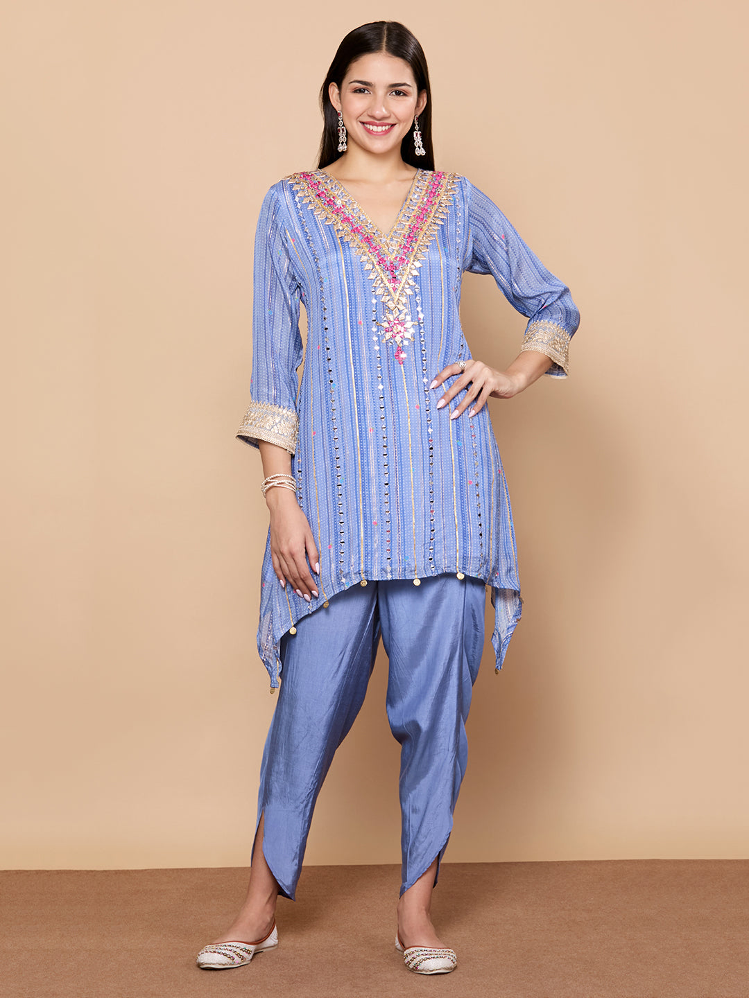 Indigo Love Kurta Set