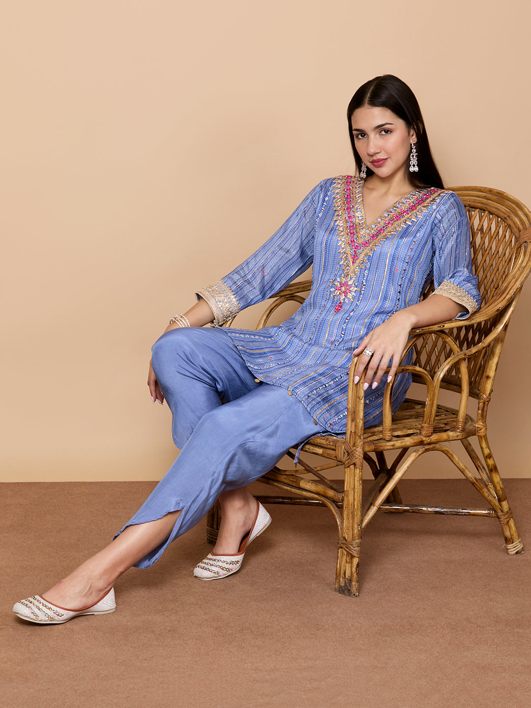 Indigo Love Kurta Set