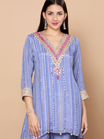 Indigo Love Kurta Set